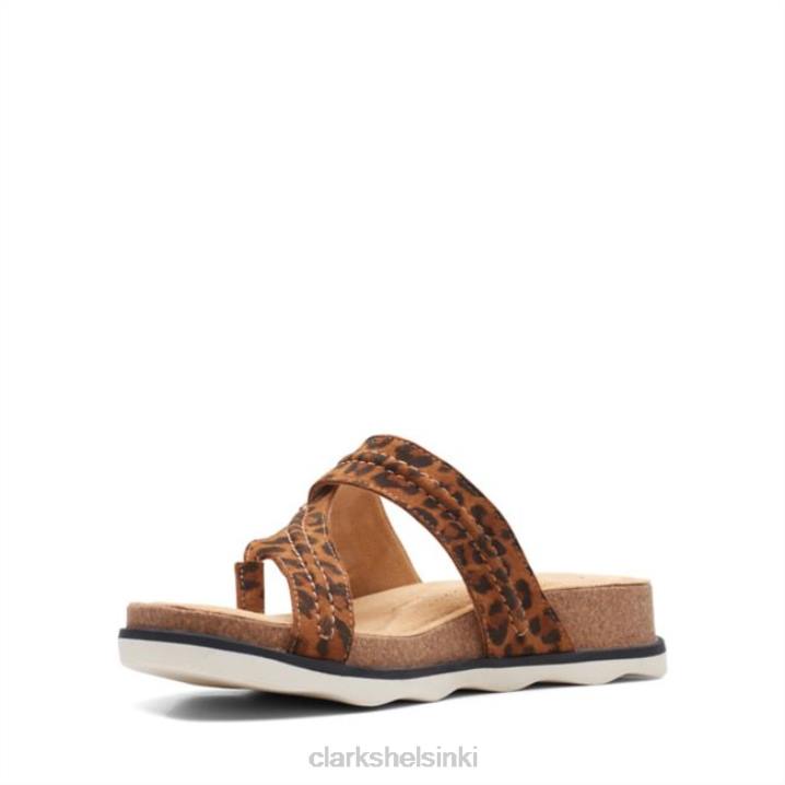 leopardikuvio clarks brynn madi leopardikuvio Clarks naiset 2DHN6515 leopardi kuvio