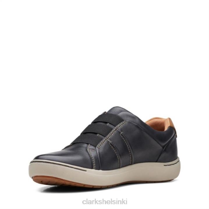 nalle ease musta nahka clarks musta nahka Clarks naiset 2DHN6029 musta nahka