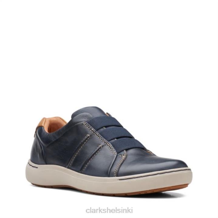 nalle ease navy nahka laivastonsininen nahka clarks Clarks naiset 2DHN6030 laivastonsininen nahka