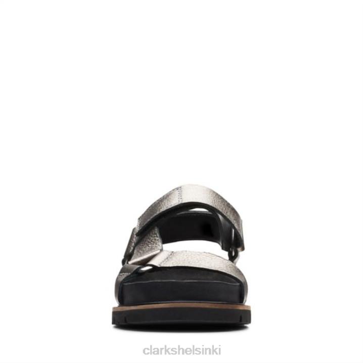 orianna sporty metallic clarks metallic Clarks naiset 2DHN5239 metallinen