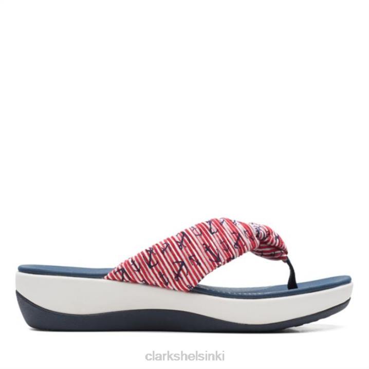 punainen/valkoinen/sininen clarks arla glison punainen/valkoinen/sininen Clarks naiset 2DHN6456 punainen/valkoinen/sininen