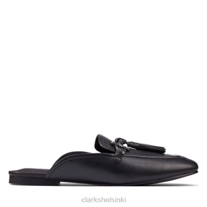 pure2-verhoilu musta nahka musta nahka clarks Clarks naiset 2DHN6470 musta nahka