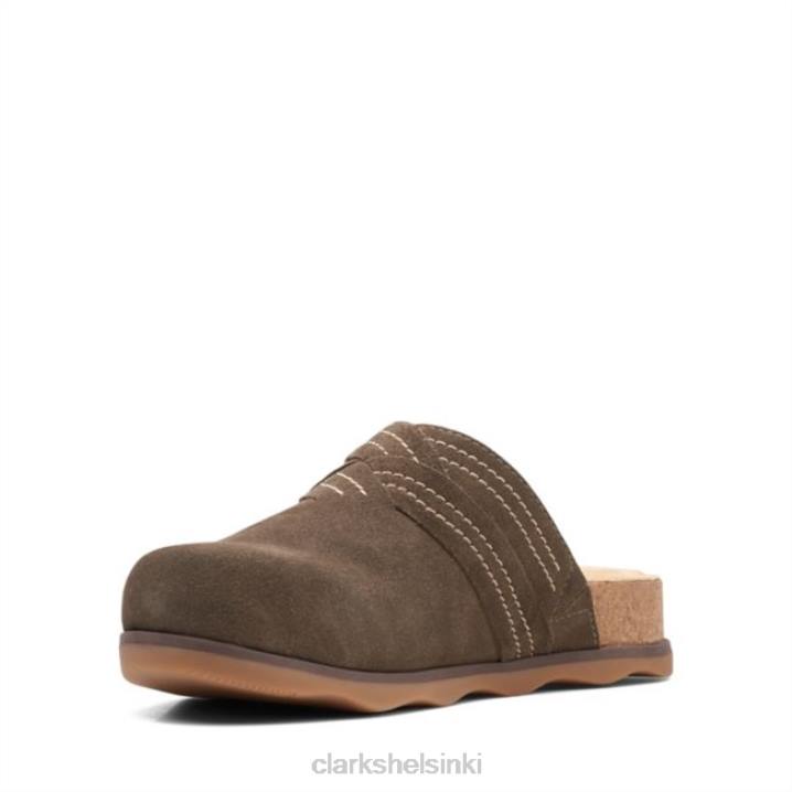 tumma oliivi mokka brynn glide tumma oliivi mokka clarks Clarks naiset 2DHN6348 tumma oliivi mokka