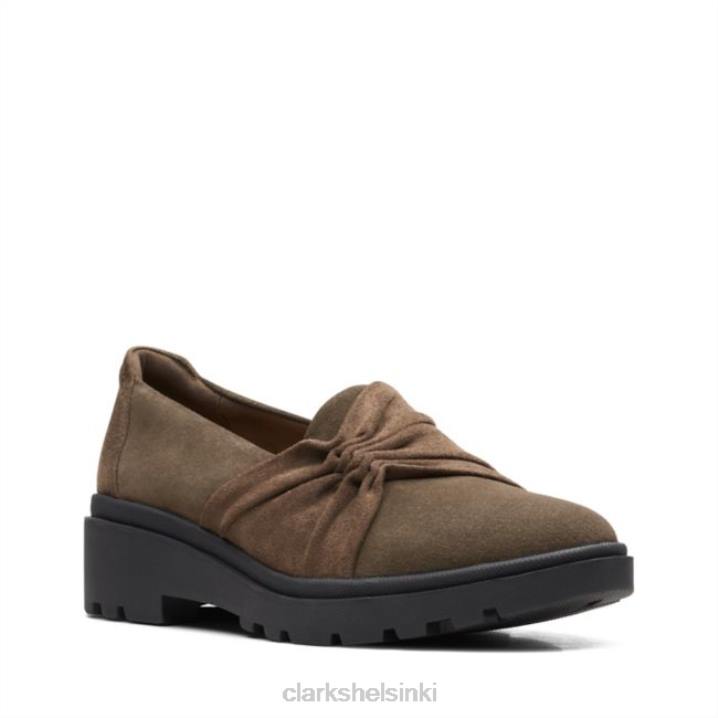 tumma oliivi mokka clarks calla style tumma oliivi mokka Clarks naiset 2DHN6019 tumma oliivi mokka