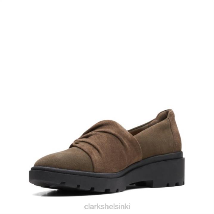 tumma oliivi mokka clarks calla style tumma oliivi mokka Clarks naiset 2DHN6019 tumma oliivi mokka