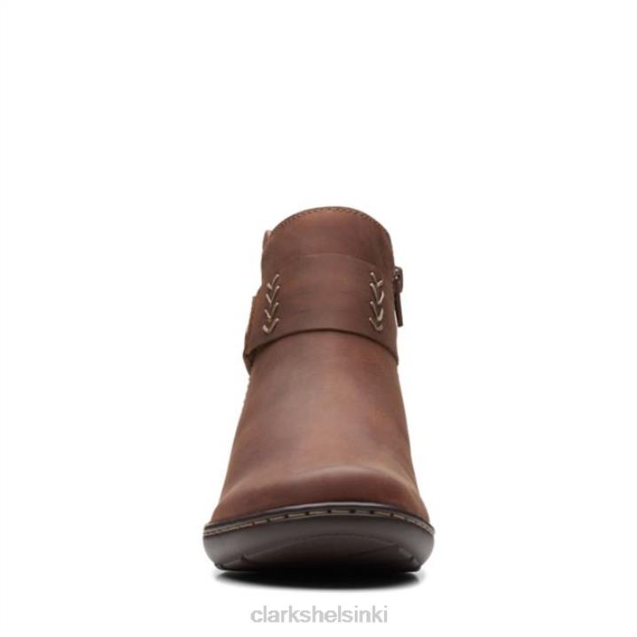 tummanruskea nahka clarks cora rae tummanruskea nahka Clarks naiset 2DHN6147 tummanruskea nahka