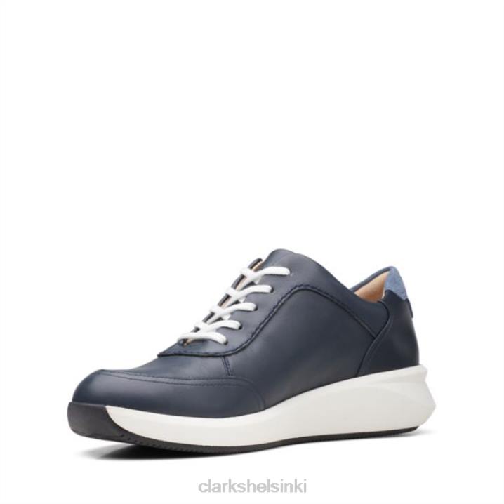 un rio mix navy nahka clarks laivastonsininen nahka Clarks naiset 2DHN5079 laivastonsininen nahka