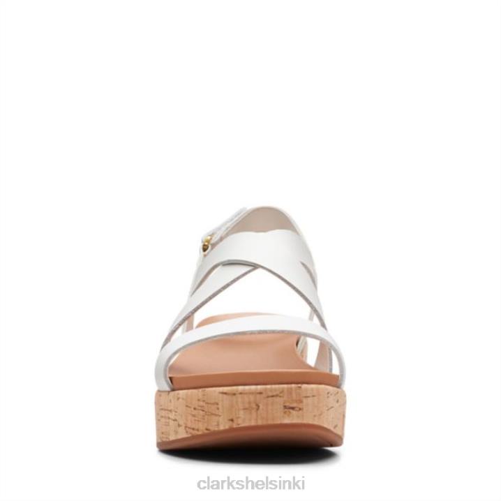 valkoinen kimmei korkki valkoinen clarks Clarks naiset 2DHN5212 valkoinen