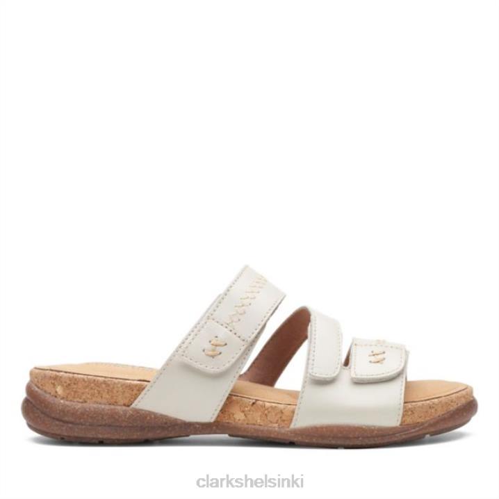 valkoinen nahka roseville bay valkoinen nahka clarks Clarks naiset 2DHN6548 valkoista nahkaa