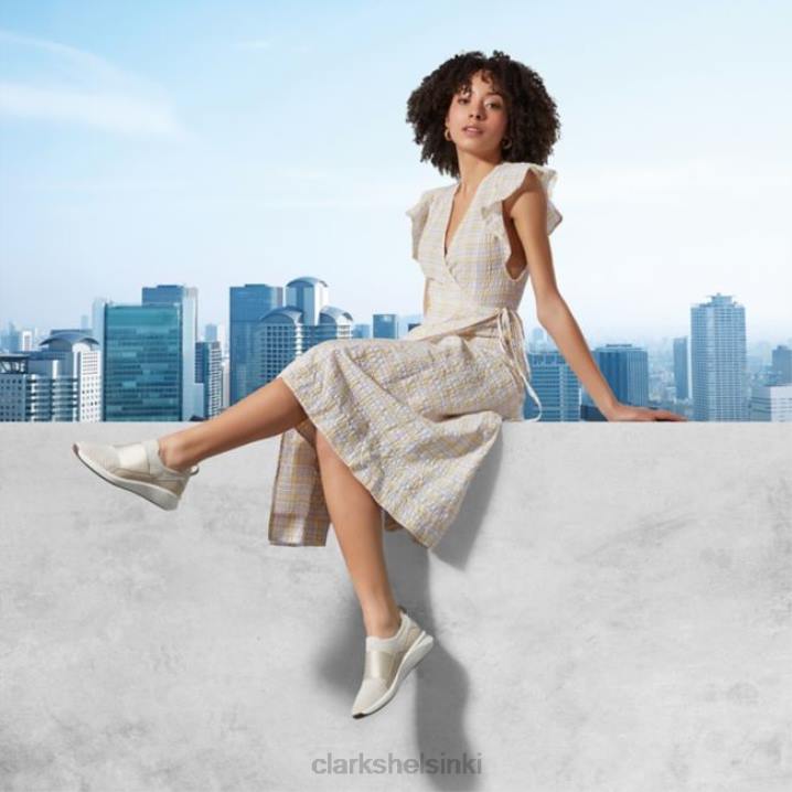 valkoinen neulo clarks un rio neulo valkoinen neule Clarks naiset 2DHN6216 valkoinen neule