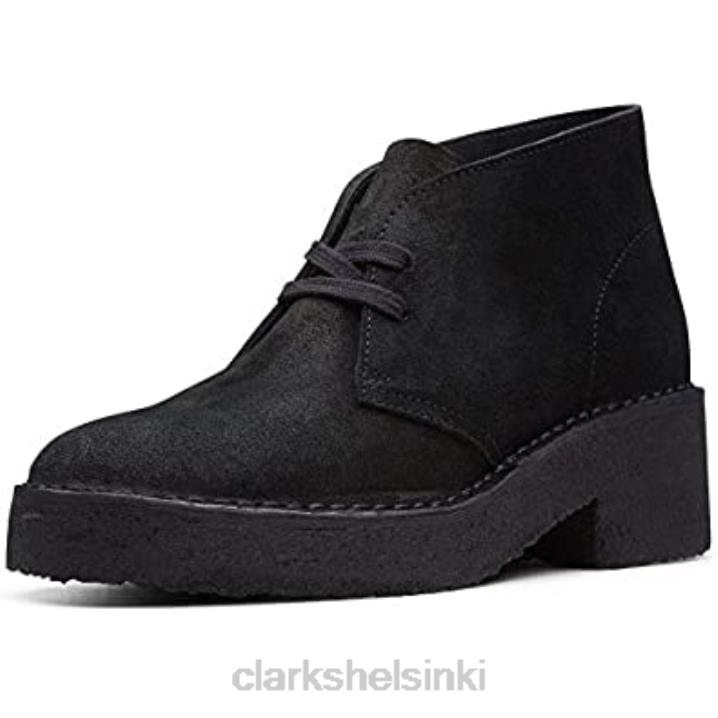 arisa desert naisten vapaa-ajan saappaat clarks musta mokka Clarks naiset 2DHN271 musta mokka