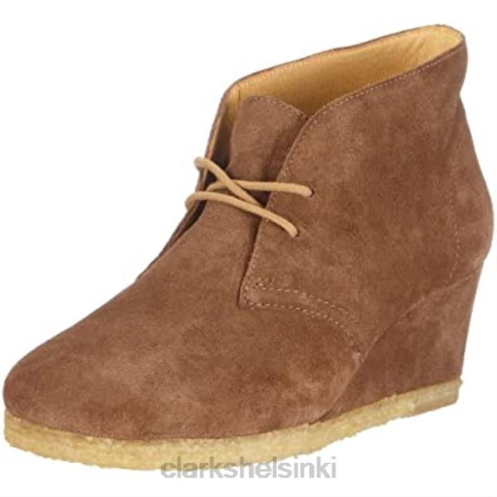 naisten yarra desert saappaat clarks ruskea pähkinä mokka Clarks naiset 2DHN2357 ruskea saksanpähkinä mokka