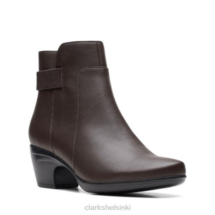 emily holly tummanruskea nahka tummanruskea nahka clarks Clarks naiset 2DHN6118 tummanruskeaa nahkaa