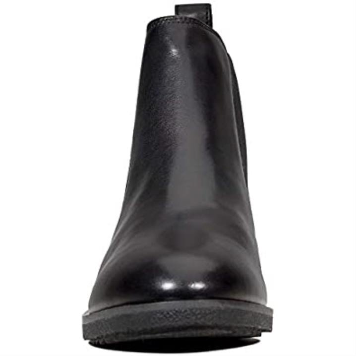 mustat clarks naisten griff plaza chelsea saappaat Clarks naiset 2DHN408 musta nahka