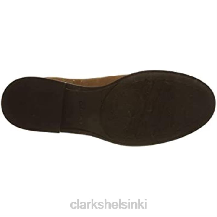 naisten memi-toppi chelsea saappaat clarks tummanruskea lea Clarks naiset 2DHN653 tumma rusketus lea
