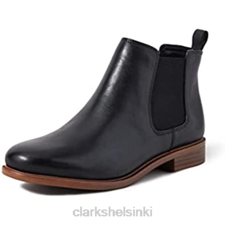 naisten taylor shine chelsea saappaat clarks musta Clarks naiset 2DHN2261 musta nahka