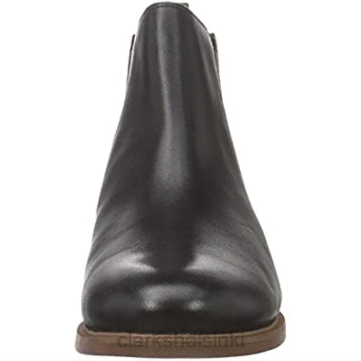 naisten taylor shine chelsea saappaat clarks musta Clarks naiset 2DHN2261 musta nahka