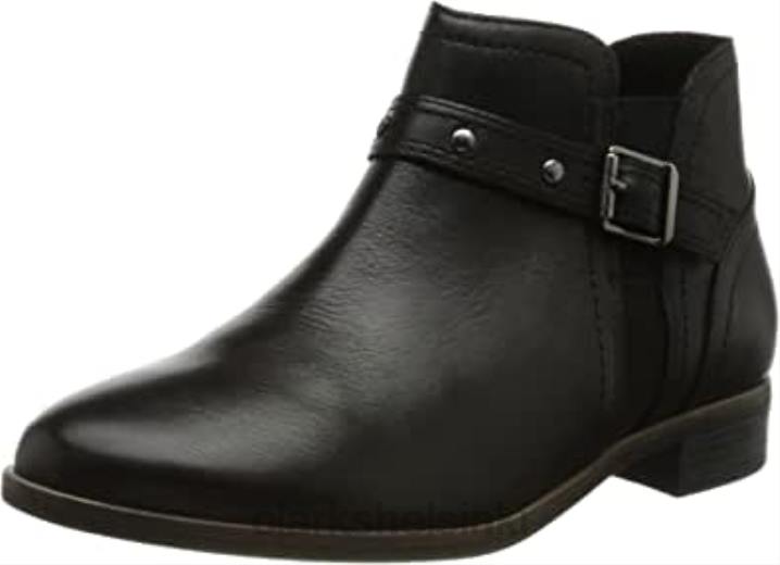 naisten trish chelsea muotisaappaat clarks black Clarks naiset 2DHN925 musta nahka