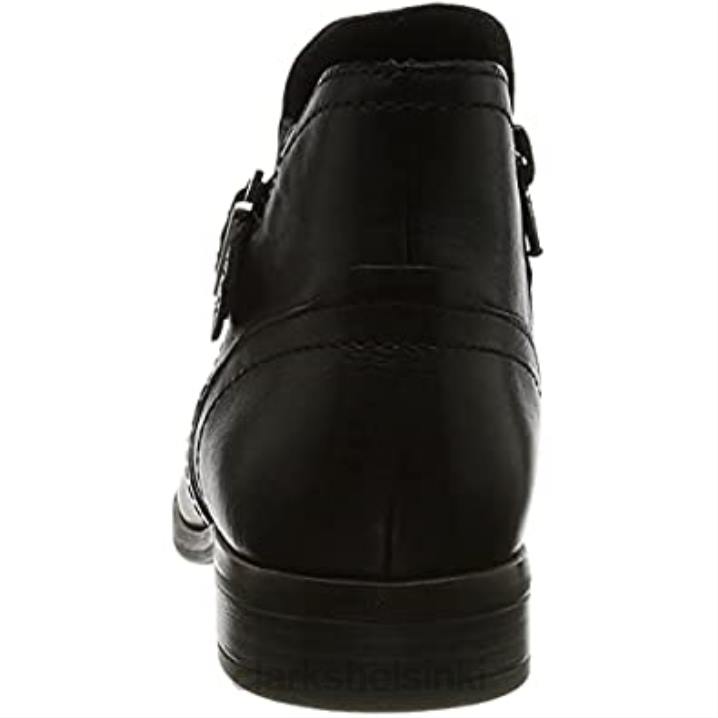 naisten trish chelsea muotisaappaat clarks black Clarks naiset 2DHN925 musta nahka