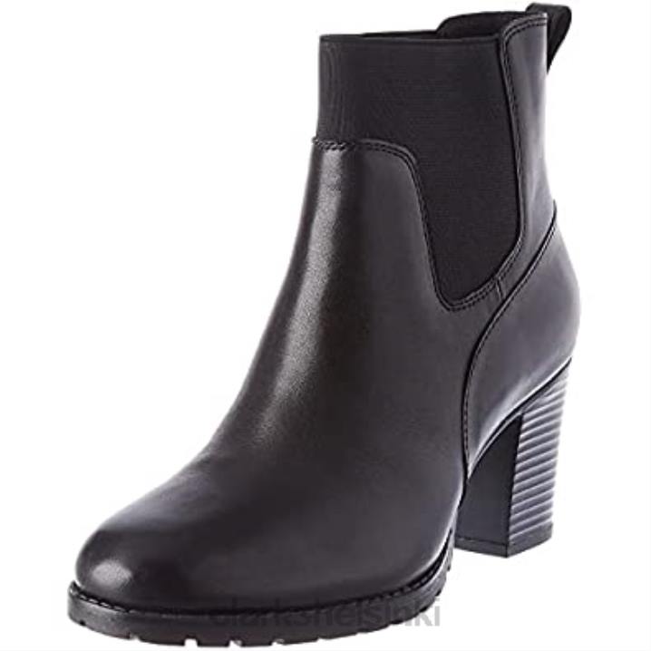 clarks naisten verona helpot muotisaappaat musta nahka Clarks naiset 2DHN2154 musta nahka
