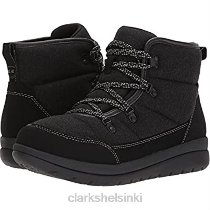 musta clarks naisten cabrini cove -muotisaappaat Clarks naiset 2DHN2427 musta
