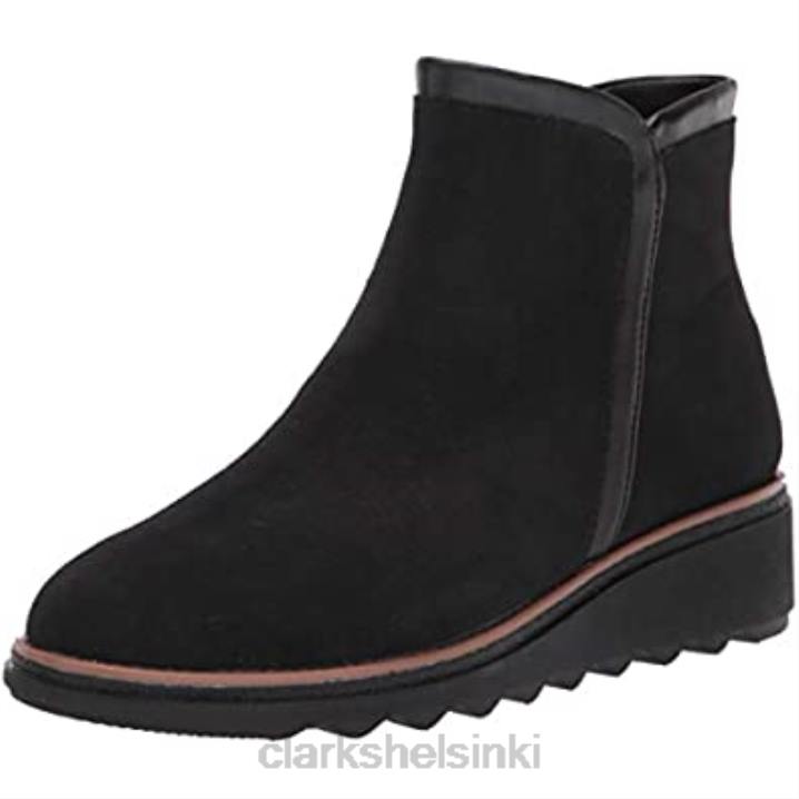 musta mokka naisten sharon heights muoti saappaat clarks Clarks naiset 2DHN380 musta mokka