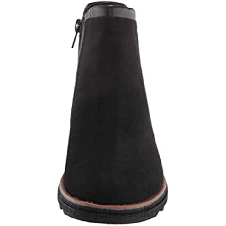 musta mokka naisten sharon heights muoti saappaat clarks Clarks naiset 2DHN380 musta mokka