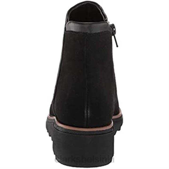 musta mokka naisten sharon heights muoti saappaat clarks Clarks naiset 2DHN380 musta mokka