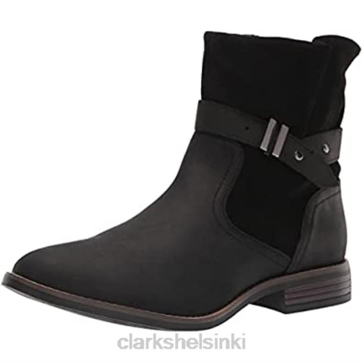 naisten camzstrap muotisaappaat mustat clarks Clarks naiset 2DHN822 musta