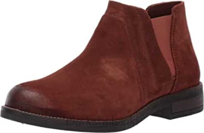 naisten demi beat muoti saappaat tan mokkanahka clarks Clarks naiset 2DHN1798 ruskea mokka