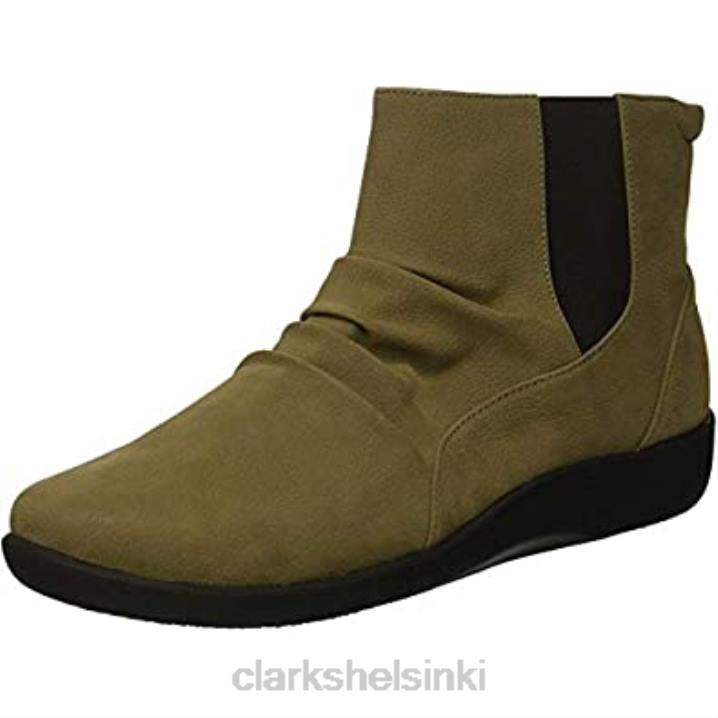 naisten sillian rima muoti saappaat clarks salvia synteettinen Clarks naiset 2DHN2703 synteettinen salvia