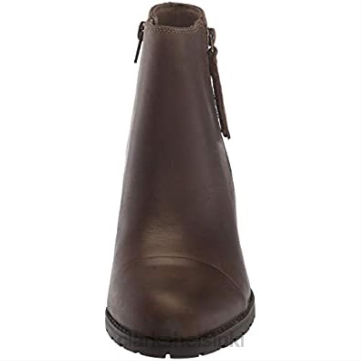 naisten verona persikka-muoti saappaat clarks oliivi nahkaa Clarks naiset 2DHN1773