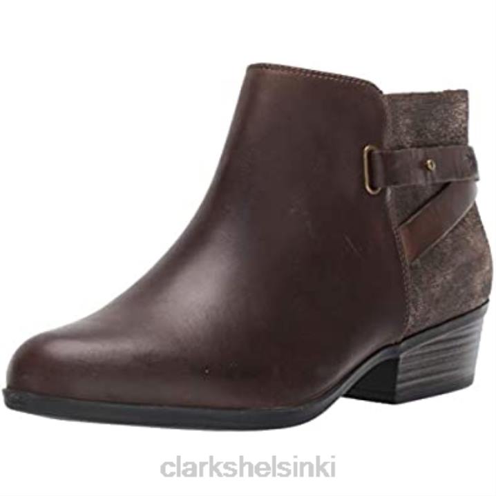 taupe nahka naisten addiy gladys muoti saappaat clarks Clarks naiset 2DHN1044 taupe nahkaa