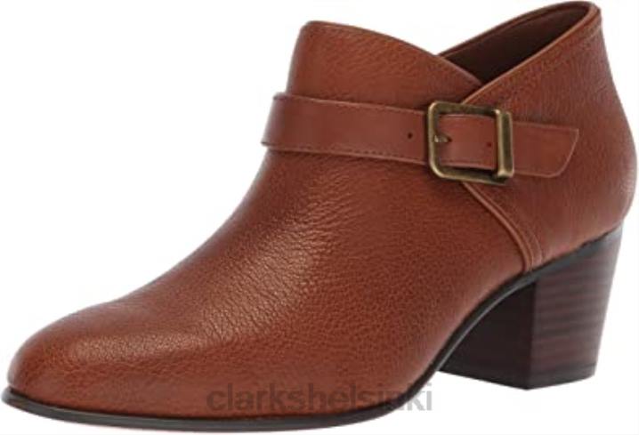tummanruskea nahka naisten Maypearl milla muoti saappaat clarks Clarks naiset 2DHN2964 tummanruskea nahka