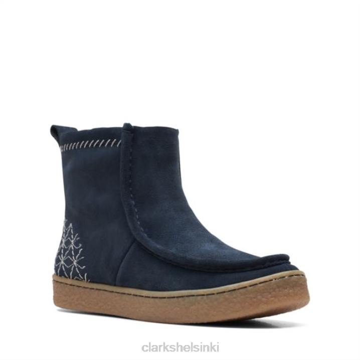 barleigh pull navy wlined navy wlined clarks Clarks naiset 2DHN6166 laivaston linjainen