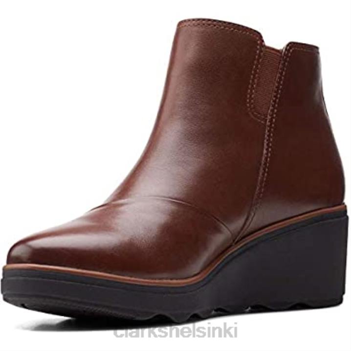 clarks mahoga ny nahka naisten mazy eastham saappaat musta patentti Clarks naiset 2DHN1201 mahonki nahkaa