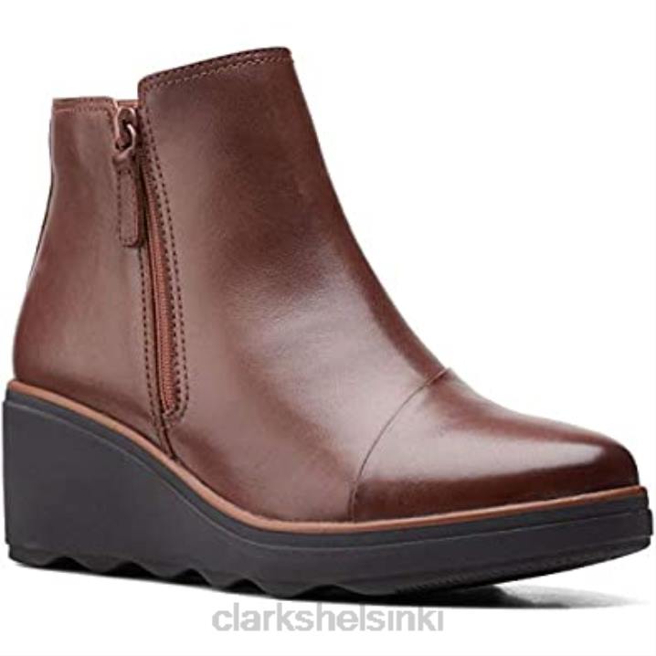 clarks mahoga ny nahka naisten mazy eastham saappaat musta patentti Clarks naiset 2DHN1201 mahonki nahkaa