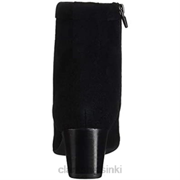 clarks naisten un cosmo up boot musta mokkanahka Clarks naiset 2DHN1370 musta mokka