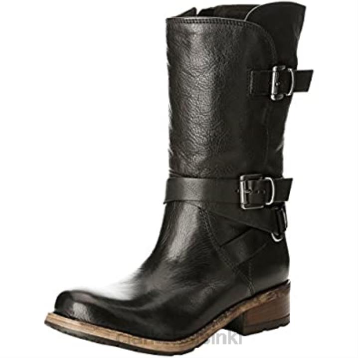 clarks volara melody naisten biker saappaat mustat Clarks naiset 2DHN2626 musta nahka