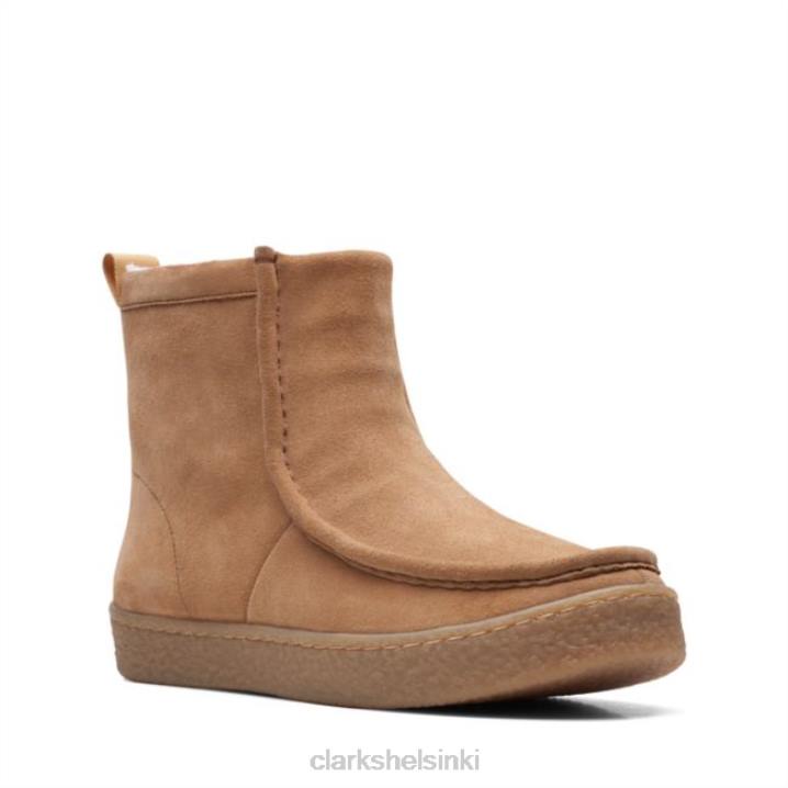 light tan wlined clarks barleigh pull light tan wlined Clarks naiset 2DHN6163 vaaleanruskea uurrettu