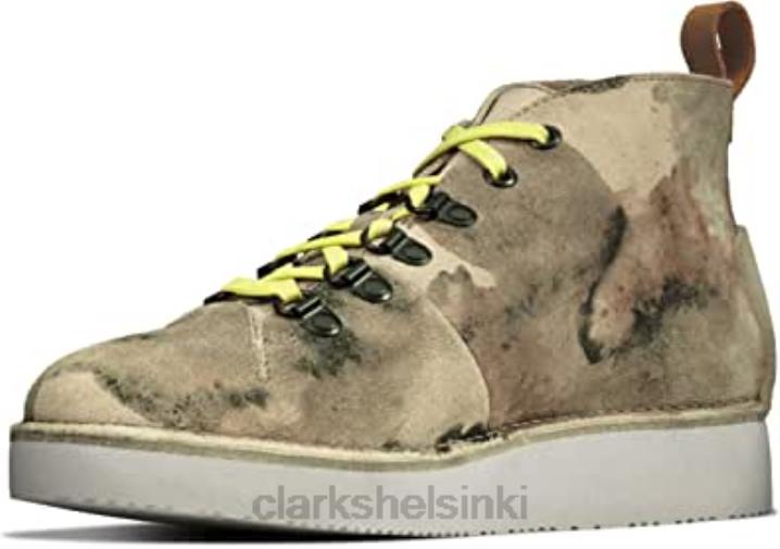 luonnonvalkoinen camo naisten nala vaelluskengät clarks Clarks naiset 2DHN1196 luonnonvalkoinen camo
