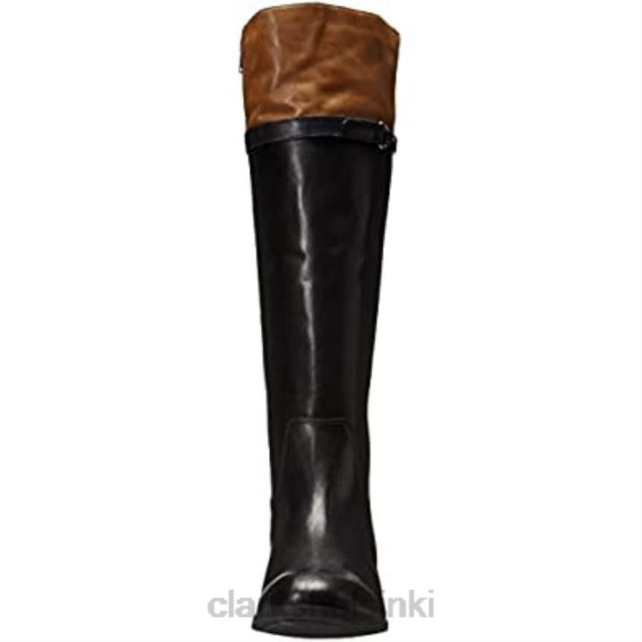 naisten pita topeka ratsastussaappaat clarks mustaa nahkaa Clarks naiset 2DHN2447 musta nahka