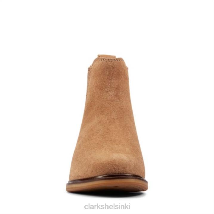 tan croc clarkdale arlo tan croc clarks Clarks naiset 2DHN6436 rusketus krokko