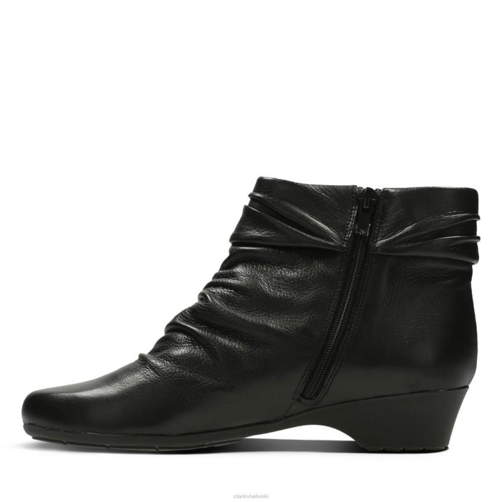 clarks musta nahka matron ella Clarks naiset 2DHN3185 musta nahka