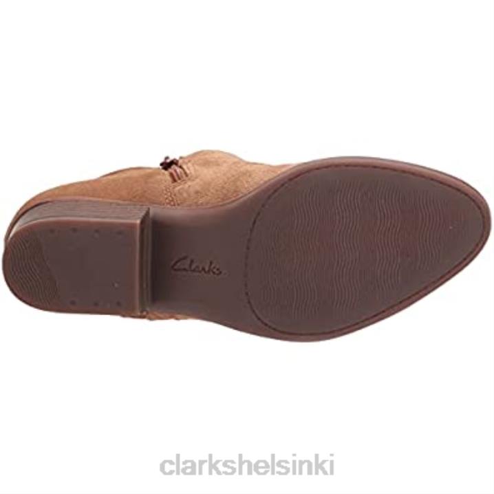 clarks naisten adreena ease nilkkurit tumma khaki Clarks naiset 2DHN1834 tumma khaki