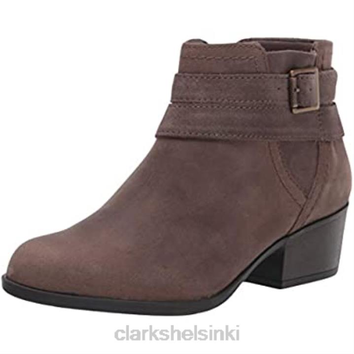 clarks naisten adreena show nilkkurit tumma taupe nahkaa Clarks naiset 2DHN2874 tummaa taupe nahkaa