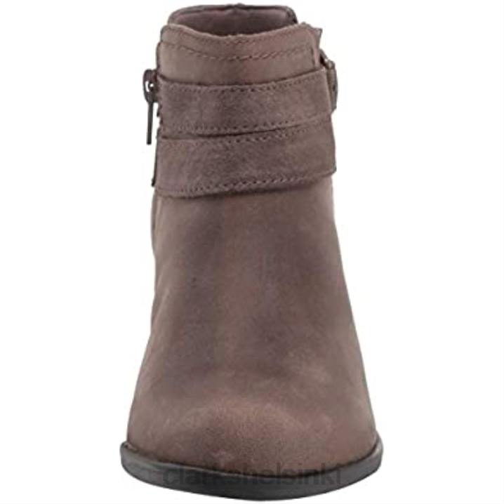 clarks naisten adreena show nilkkurit tumma taupe nahkaa Clarks naiset 2DHN2874 tummaa taupe nahkaa