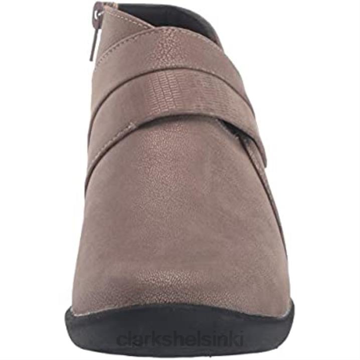 clarks tinaa metallisen synteettiset naisten sillian rani nilkkurit Clarks naiset 2DHN1289 tinametallinen synteettinen