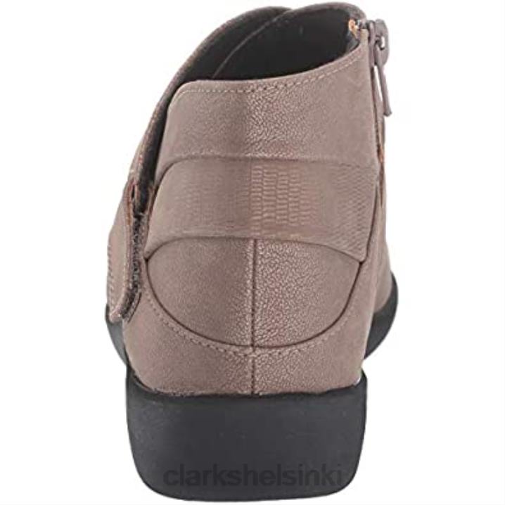 clarks tinaa metallisen synteettiset naisten sillian rani nilkkurit Clarks naiset 2DHN1289 tinametallinen synteettinen
