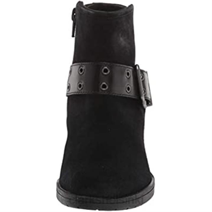 musta mokkanahka combi clarks naisten Hollis star -nilkkurit Clarks naiset 2DHN1032 musta mokkanahka yhdistelmä